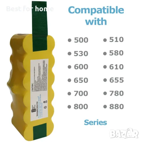 Irobot Roomba 14.4V 4500mAh 64,8 Wh Ni-MH акумулаторна батерия