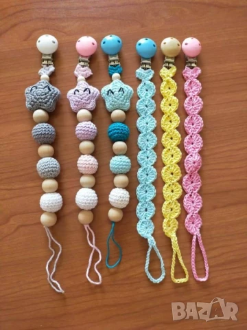 Бебешка дрънкалка или клипс за биберон  , снимка 4 - Други - 51173299