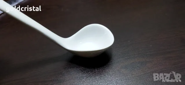 Стар порцеланов черпак за сервиране , снимка 4 - Антикварни и старинни предмети - 48492831