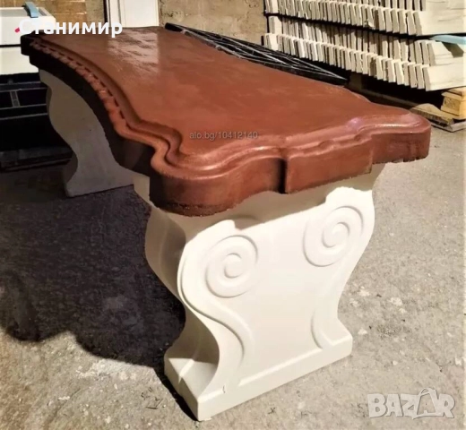 бетонни пейки, снимка 3 - Градински мебели, декорация  - 52354351