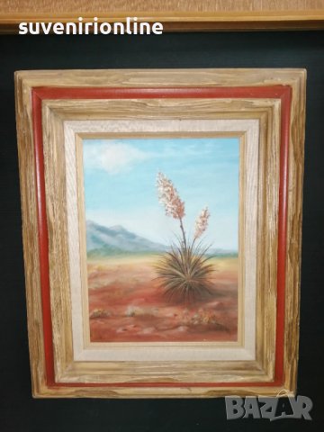 оригинална рисувана картина масло на платно с подпис