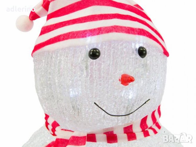 Пластмасов Снежен човек, снежен човек мини, акрил, снимка 3 - Декорация за дома - 34534842