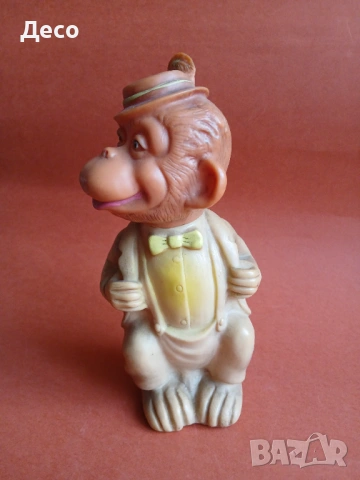 Стара пластмасова играчка Маймунка Румъния., снимка 6 - Колекции - 53004281