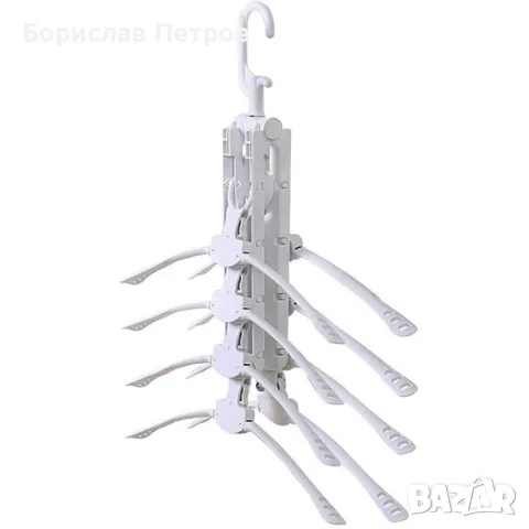 Закачалка органайзер за гардероб, снимка 2 - Закачалки - 56201837