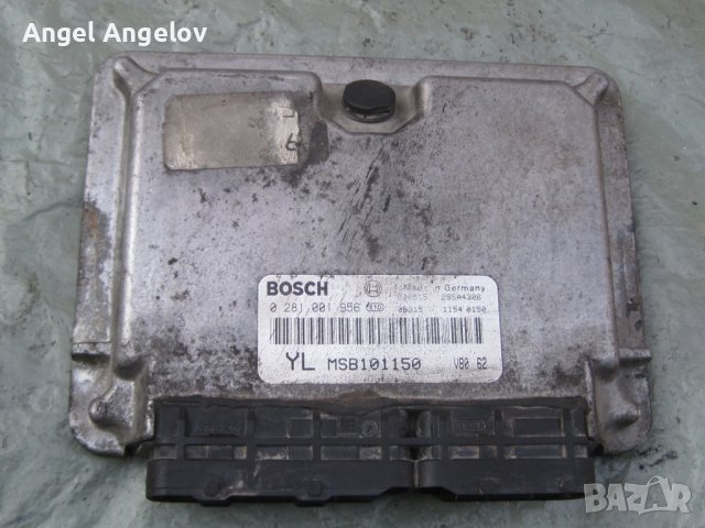 Компютър двигател MG ZR Rover 25 45 2.0D ECU Bosch 0281001956 | MSB101150, снимка 1 - Части - 40564068