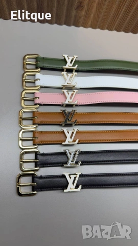 колани от естествена кожа в кутия louis vuitton , снимка 7 - Колани - 53472241