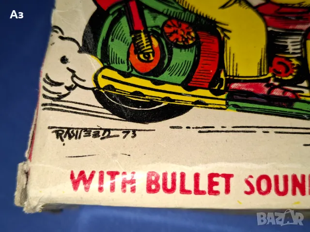 Made in India ламаринен мотор Winner Motor Cycle от 1973 година, снимка 7 - Колекции - 50175192