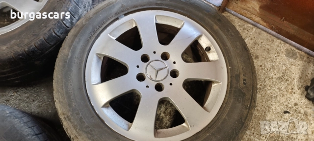 Алуминиеви джанти Mercedes E220 W211 16цола - 400лв, снимка 6 - Гуми и джанти - 52186583