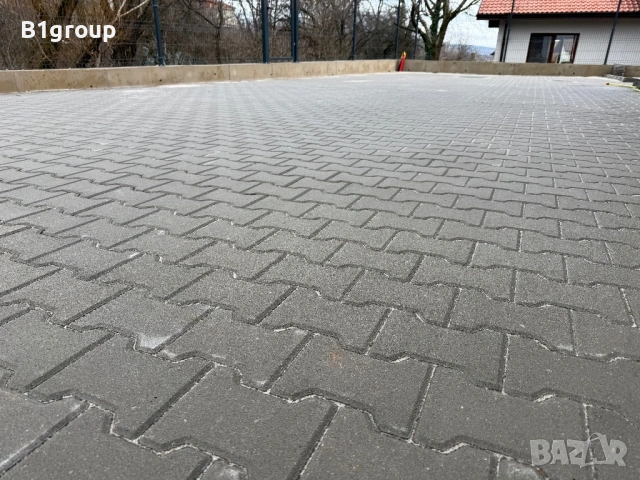 Редене на бордюри, павета и изграждане на настилки от B1group