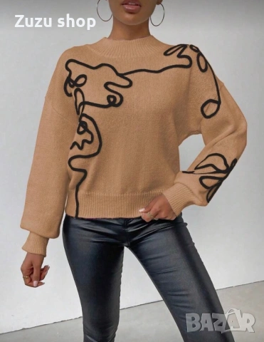 Дамска блуза с дълъг ръкав, снимка 4 - Блузи с дълъг ръкав и пуловери - 53158621