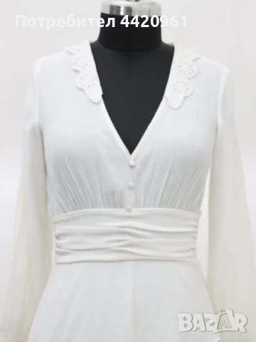 Рокля на волани с дълъг ръкав на Zara,нова с етикит, снимка 5 - Рокли - 52713971