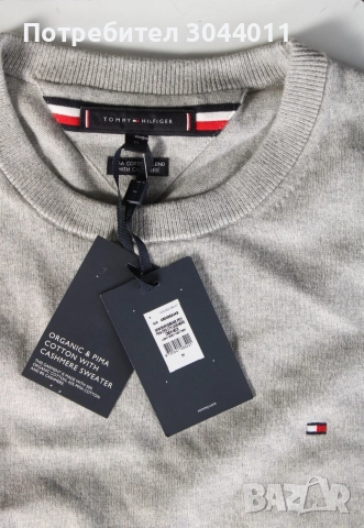 Tommy Hilfinger кашмир и памук M