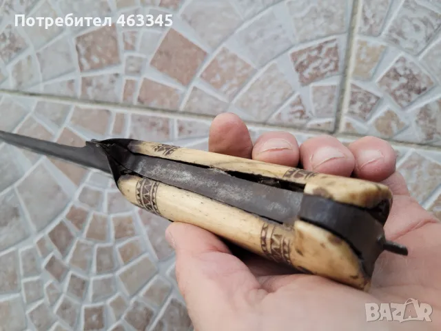 Нож, кумая, кама, кинжал, чора, пеш-кабз, снимка 7 - Антикварни и старинни предмети - 48969691