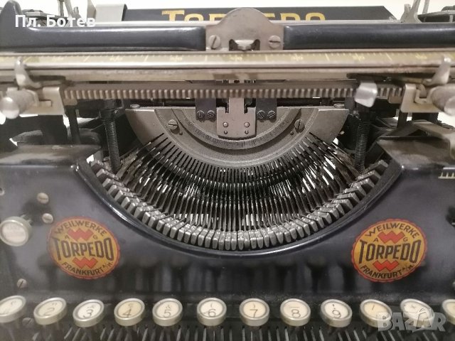 Стара пишеща машина Torpedo , снимка 3 - Антикварни и старинни предмети - 41497970