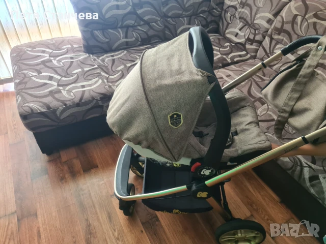 Детска количка 3 в 1 KikkaBoo Vicenza Luxury, снимка 8 - Детски колички - 51232106