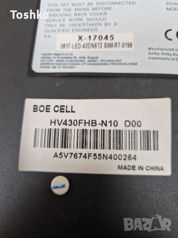 TCON BOARD 47-6021131 за ТВ ARIELLI LED-43DN6T2 SMART , снимка 4 - Части и Платки - 42168277