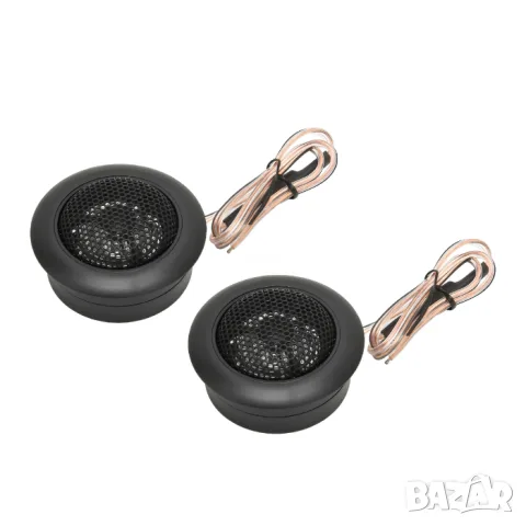 Комплект високочестотни туитъри 25 mm 35W 2 броя, снимка 3 - Аксесоари и консумативи - 55865626