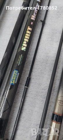 пръчки мач спининг шимано, shimano балзер сенгер, снимка 9 - Въдици - 52100448