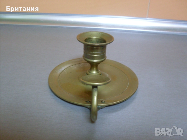 Бронзов свещник., снимка 6 - Антикварни и старинни предмети - 52921547