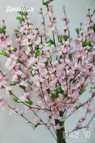 Дърво Ябълков цвят 100 см, снимка 2 - Изкуствени цветя - 48761953