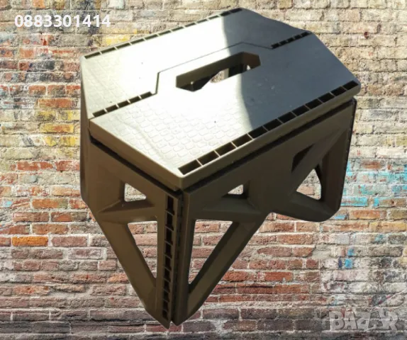 Сгъваема табуретка Преносим стол , снимка 3 - Столове - 47395107