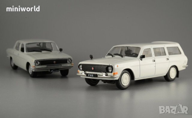 ГАЗ 24-12 Волга комби 1987 - мащаб 1:43 на DeAgostini моделът е нов в блистер, снимка 10 - Колекции - 37700300