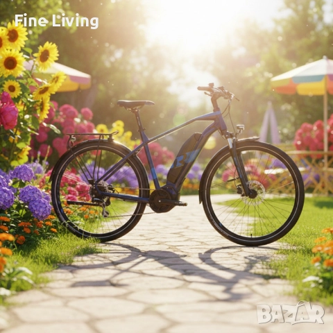 Електрически велосипед Raymon TourRay E 2.0 - 28-инчов, снимка 4 - Велосипеди - 52545359