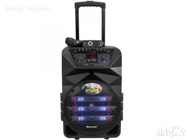 Преносима черна кароке тонколона Meirende K5-12 12”