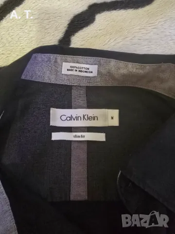 Риза Calvin Klein размер М, снимка 3 - Ризи - 48866256