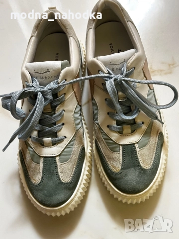 Спортни зелени дамски обувки VOILE BLANCHE, снимка 5 - Маратонки - 52495586