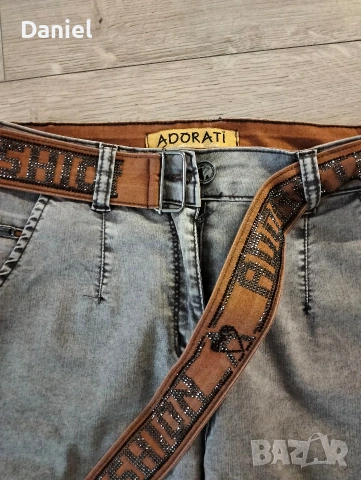 дамски деним панталон, снимка 7 - Панталони - 53632278