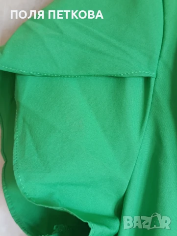 Зелена рокля , снимка 2 - Рокли - 50934617