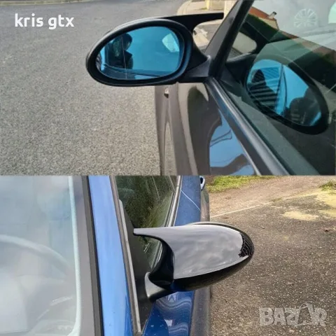 BMW M3 Style гланцови черни капаци за странични огледала за 3 Series E90 2005–2009 , снимка 9 - Аксесоари и консумативи - 54714235
