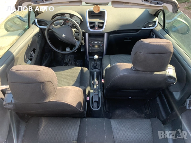  Peugeot 207 cc Cabrio 1.6 VTi 120к.с. na chasti (06-09) Пежо 207 цц на части, снимка 7 - Автомобили и джипове - 51827342