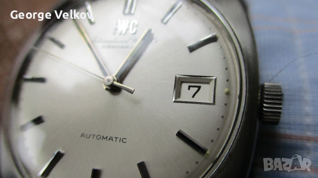 IWC, ref. 1828, cal. 8541b, 1975 (Longines, Omega), снимка 10 - Мъжки - 53669593