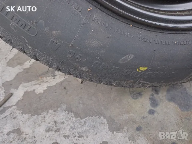 Fiat Punto Bravo Stilo 15* резервна гума тип патерица , снимка 3 - Гуми и джанти - 49485750