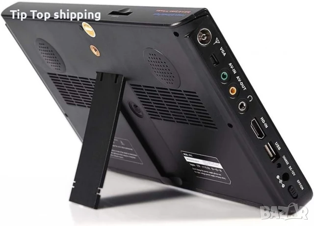 Преносим цифров телевизор 10 инча / 7 инча – Компактен мултимедиен център за вашата кола и пътувания, снимка 3 - Телевизори - 50634529