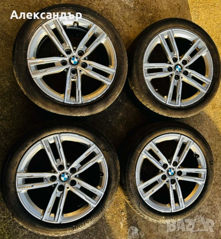 Оригинални джанти BMW 17 цола style 550М 5х112 F45 F46 F40 F44 Mini, снимка 2 - Гуми и джанти - 53679415