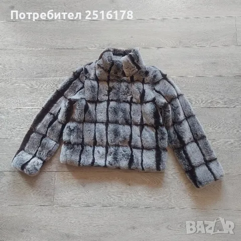 Уникално пухено палтенце! Ново!!!