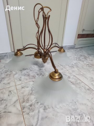 месингов немски полилей 8240, снимка 7 - Полилеи - 39476692