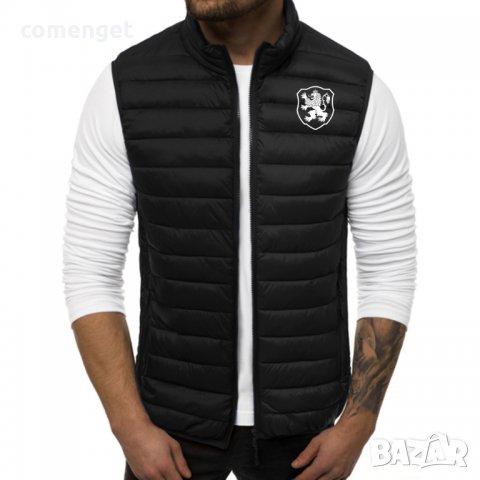 Мъжко яке без ръкави / елек, грейка БЪЛГАРИЯ / BULGARIA - 4 ЦВЯТА!