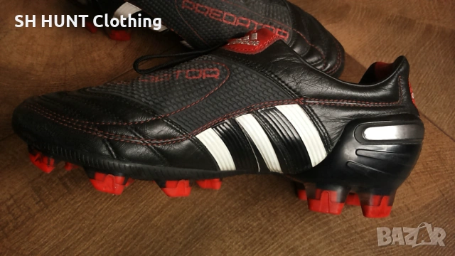 ADIDAS PREDATOR размер EUR 40 2/3 / UK 7 бутонки естествена кожа 32-11-S, снимка 7 - Футбол - 53047180