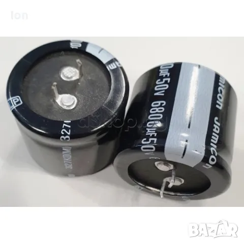6800uF/50V Jamicon кондензатори, snap-in изводи