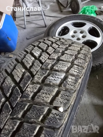 Оригинални джанти с гуми за Субару 205/70 R15, снимка 4 - Гуми и джанти - 52044546