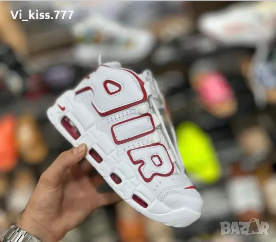 Нови обувки Nike air uptempo , снимка 10 - Кецове - 49605043