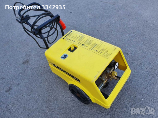 Професионална водоструйка керхер karcher, снимка 5 - Други машини и части - 36345619