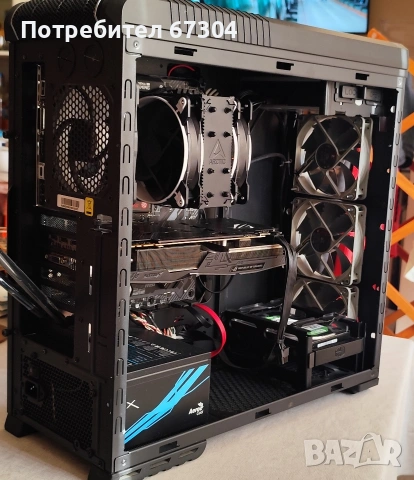 CUSTOM Настолен компютър, снимка 4 - Геймърски - 53708172
