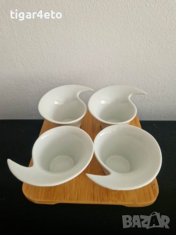 Сервиз чаши с поднос , снимка 2 - Сервизи - 40253468
