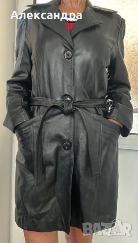 Манто от естествена кожа, снимка 6 - Палта, манта - 42007471