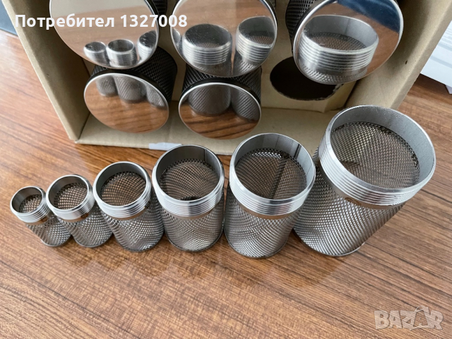 Неръждаеми Филтри на резба, снимка 5 - ВИК - 30884194